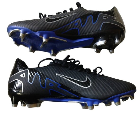 NIKE Air ZOOM MERCURIAL VAPOR 15 Women's 7.5 ACADEMY FG BLACK BLUE DJ5631-040 - Picture 6 of 8